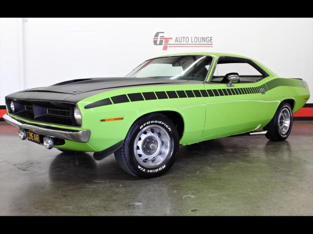 Cuda AAR Limelight FJ5 4 Speed Manual Barracuda 340 Six Pack Mopar 440 426 Hemi 1970 Plymouth Barracuda AAR