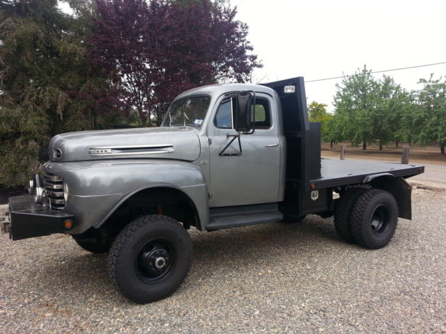 Custom 1948 Ford F5 4x4 Classic truck Restored hotrod 1948 Ford Other