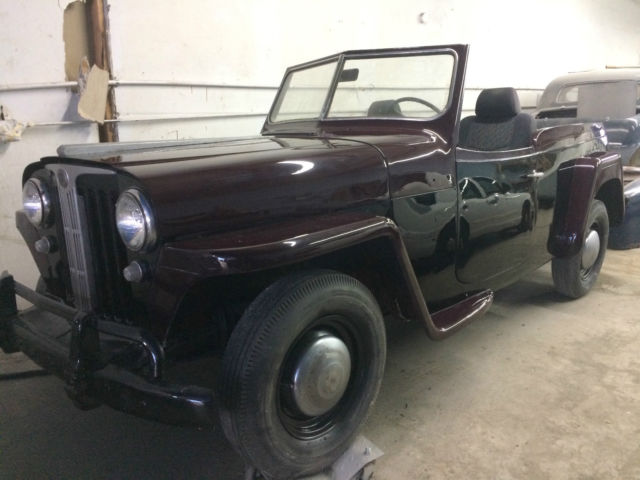 CUSTOM 1949 WILLYS JEEPSTER, 289 V-8, REAL BEACH CRUISER, OVER $20K INVESTED 1949 Willys Willys jeepster convertible