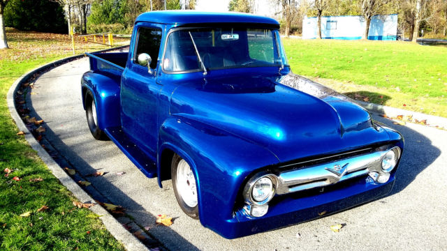 CUSTOM 1956 FORD F100 ONE OF A KIND COMPLETE BUILD 1956 Ford F-100
