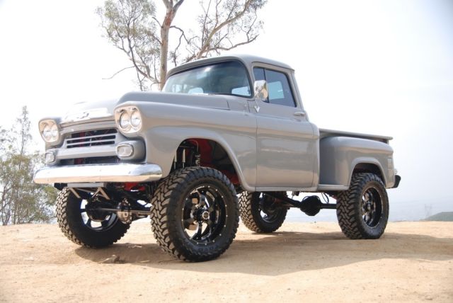 Custom 1959 Chevy 4 x 4 Step Side Apache 1959 Chevrolet Other Pickups Apache Step Side 4x4