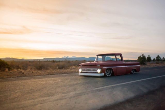Custom 1962 c10, swb, big back window, bagged, ls engine 1962 Chevrolet C-10