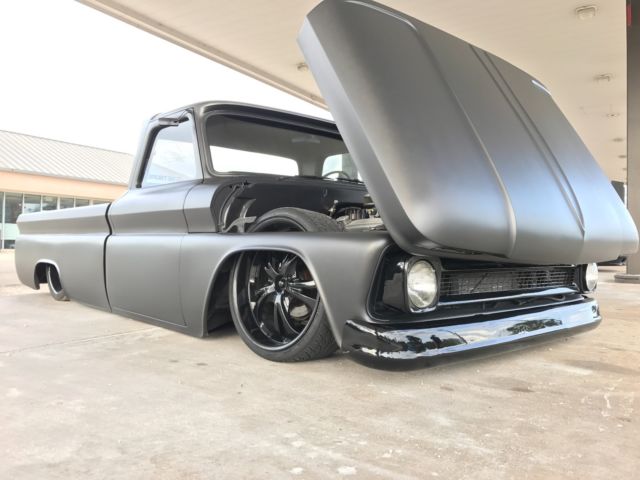 CUSTOM 1965 chevrolet c10 long bed pickup (bagged) 1965 Chevrolet C-10