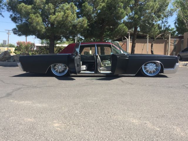 Custom 1967 Lincoln Continental airbagged sound system 22 in rims 1967 Lincoln Continental