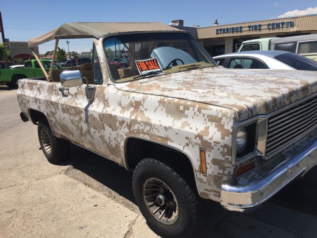 1974 Chevrolet Blazer Custom Camo Wrap - photo 3