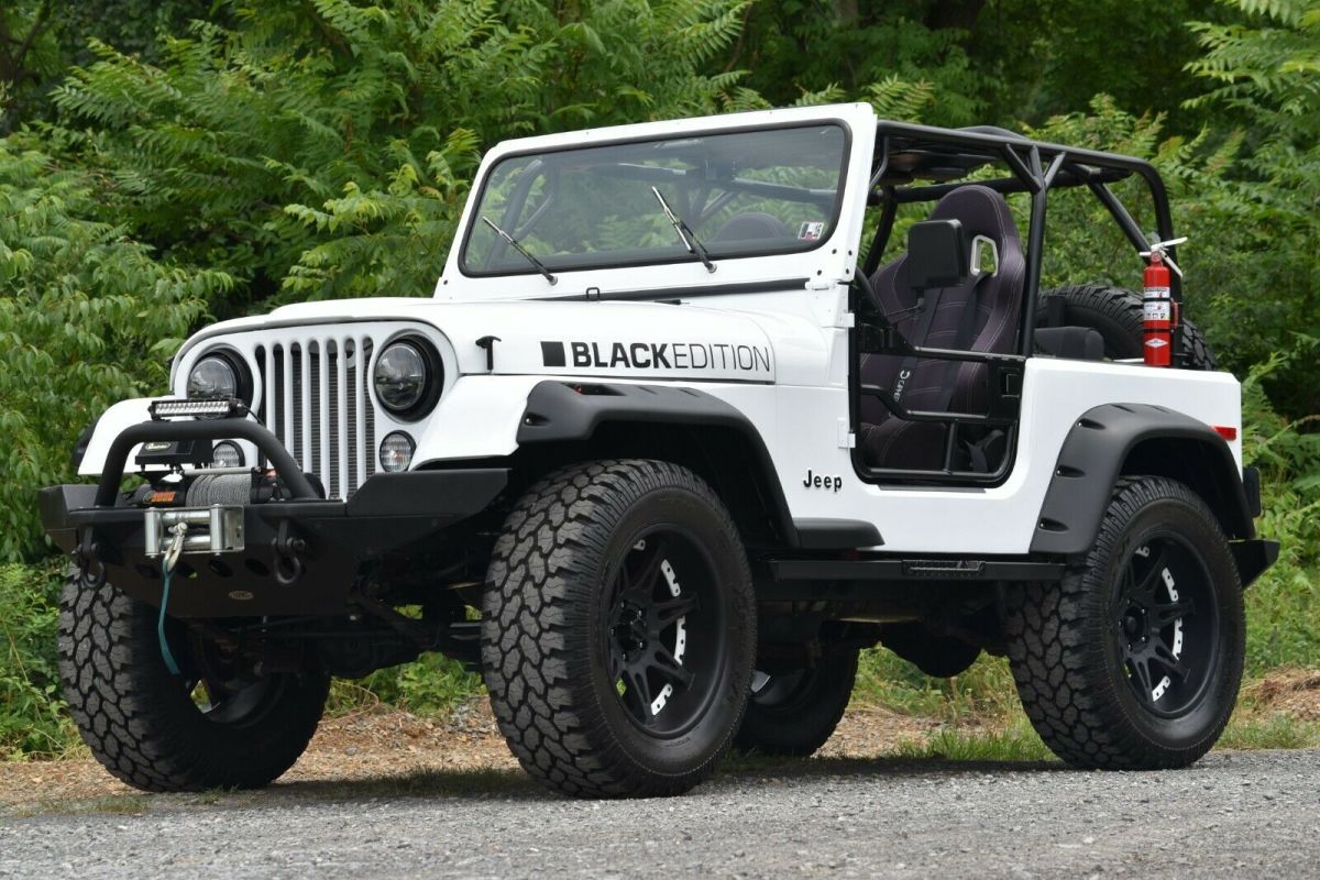 Custom 1980 Jeep CJ-7 4-Speed 1980 Jeep Wrangler