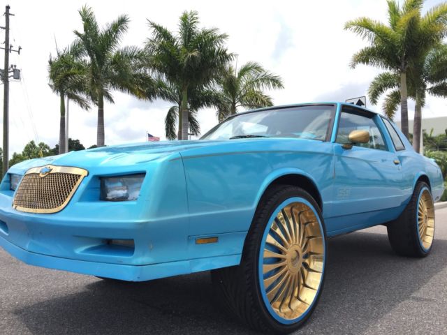 CUSTOM 1986 MONTE CARLO SS "DONK" 26" DUB WHEELS! 10SUBWOOFERS! 3 AMPLIFIERS! 1986 Chevrolet Monte Carlo