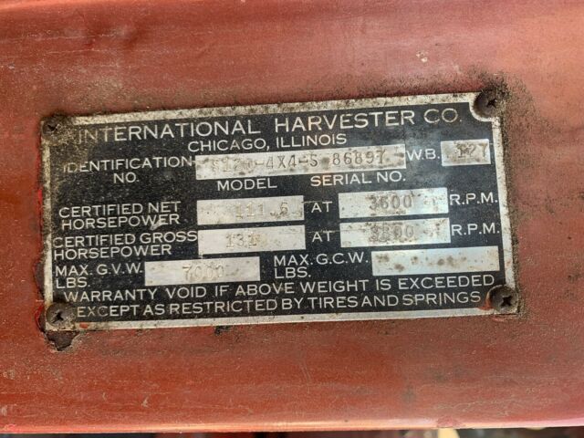 1956 International Harvester S120 4x4 - photo 13