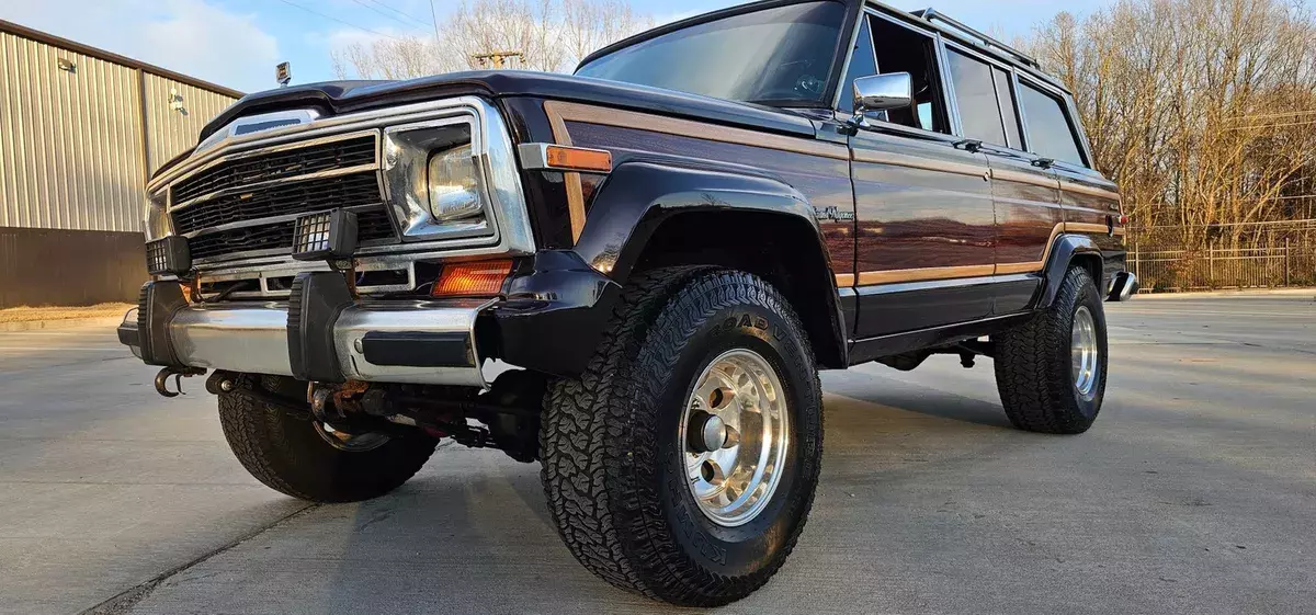 Custom Black Cherry Grand Wagoneer 1989 Jeep Grand Wagoneer