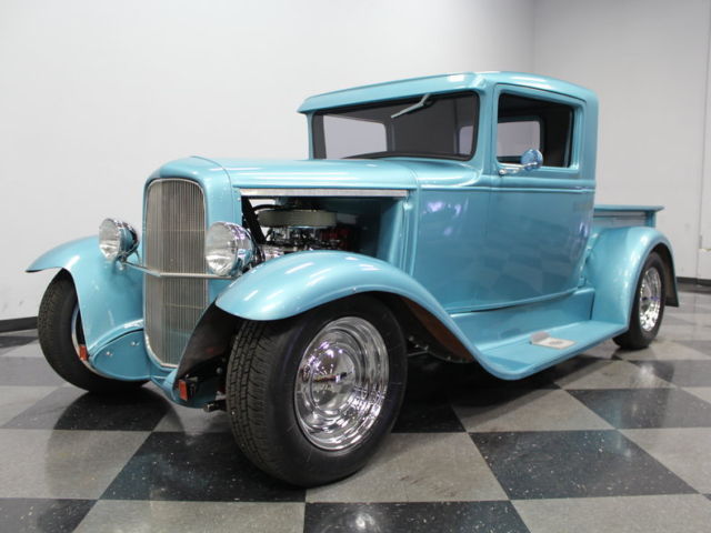 CUSTOM BUILD, 350 V8, AUTO, A/C, PWR WIN, SHAVED, TONS INVESTED, VERY NICE!! 1930 Ford Model A Pickup