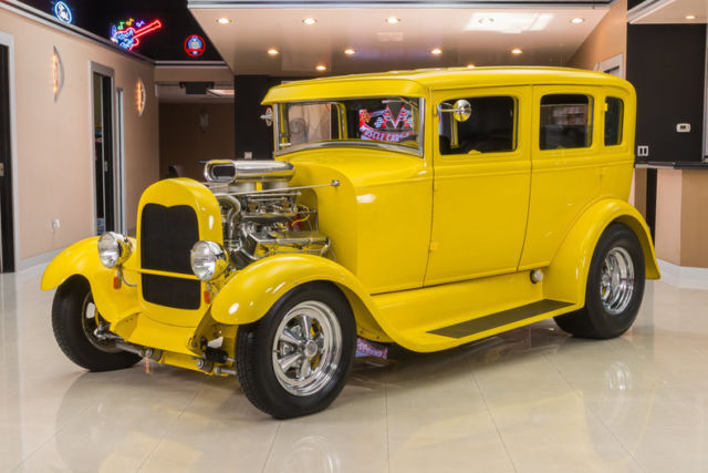 1929 Ford Model A Fordor Sedan Street Rod