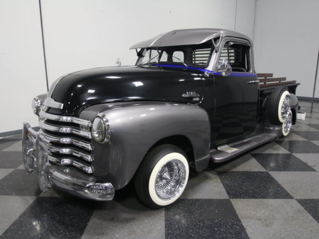 CUSTOM BUILT 5-WINDOW 3100, 350 V8, AUTO, POWER FRONT DISC & STEERING, STANCED!! 1953 Chevrolet 3100