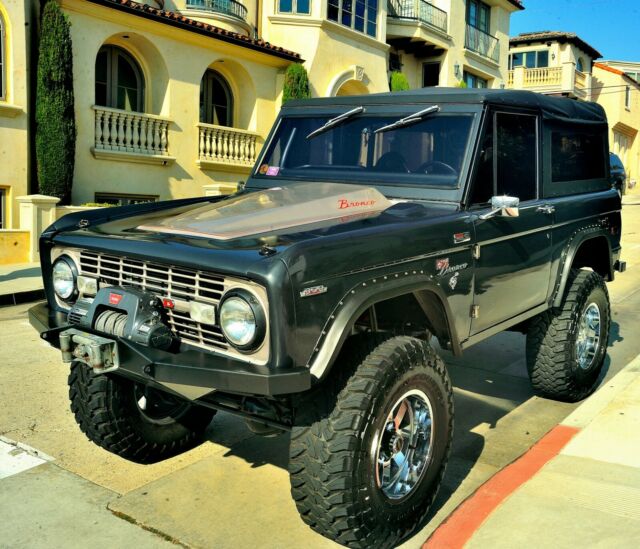 Custom Built Ford Bronco 1977 Gunmetal Grey 1977 Ford Bronco