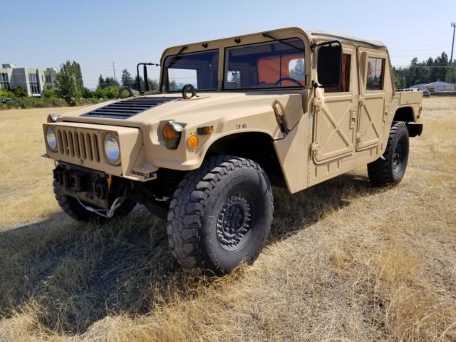 Custom Built Hummer H1113 w/ 5.9L 24 Valve Cummins Diesel Extended Nose 12 Volt 1991 Hummer H1 Custom Built H1113 5.9L Cummins Diesel
