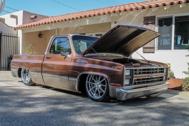 CUSTOM BUILT TRUCK,POTERBUILT,ACCUAIR,BILLETS,WHIPPLECHARGER,WILWOOD BRAKES 1983 Chevrolet C-10 FULLY LOADED TRUCK