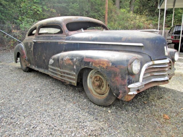 Custom Chopped Top AeroSedan Rat Rod Taildragger Lowrider Barn Find No Reserve!! 1946 Chevrolet Fleetline