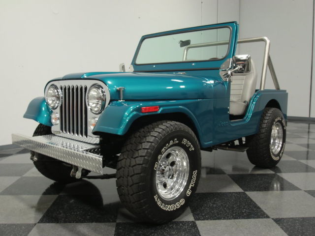 CUSTOM CJ5 BUILD, 350 V8, 4BBL, 4-SPEED, PWR FRNT DISCS, FRESH AND CLEAN JEEP!! 1978 Jeep CJ