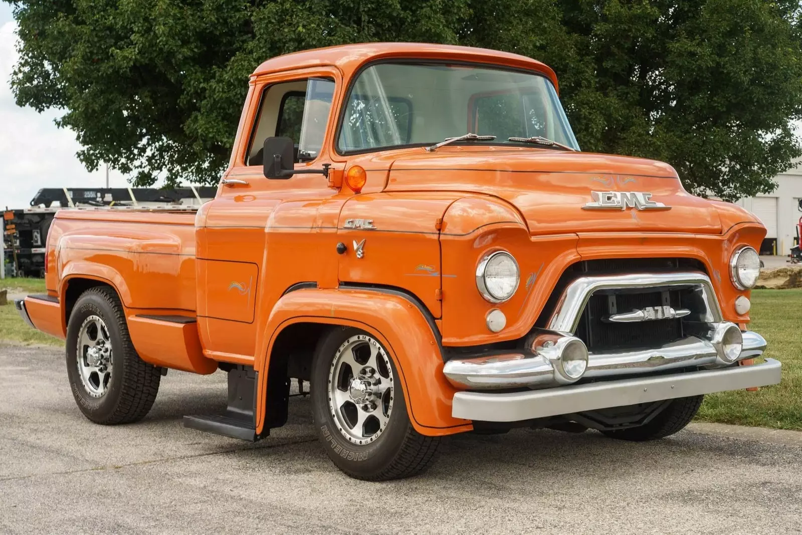 Custom GMC Pickup - power steering & power brakes - 1956 GMC Blue Chip 370 Pickup Pickup