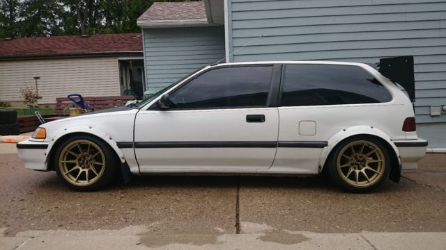 Custom Honda Civic EF Hatch B16a 1991 Honda Civic DX