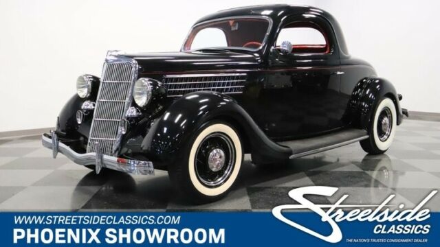 Custom Hot Rod V8 Manual Classic Vintage Collector Black Red Chevy Steel 1935 Ford Other Coupe