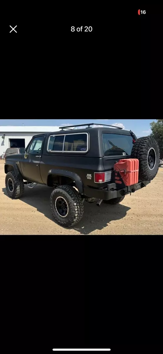 Custom k5 blazer for off road or daily drive 1984 Chevrolet Blazer K10