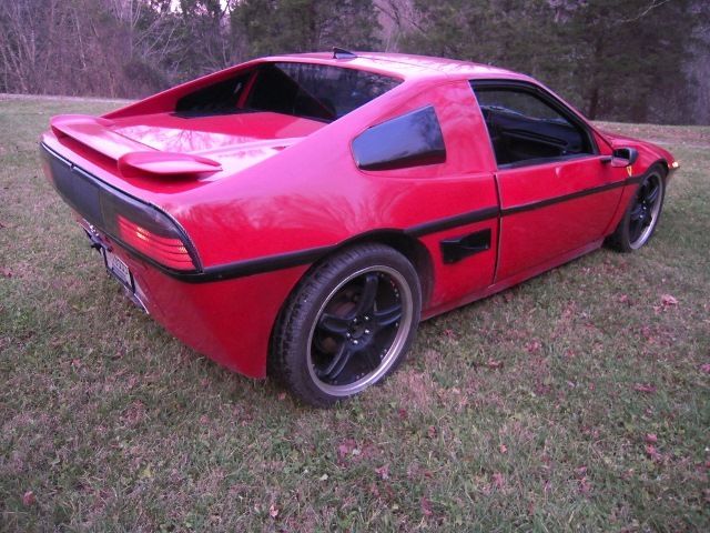 1986 Replica/Kit Makes Custom Pontiac Fiero GT Rebody European Look GT - photo 6