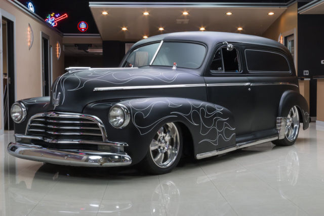 Custom One-Off Build! 350ci V8, 700R4 Automatic, 4-Wheel Disc, Air Suspension 1946 Chevrolet Sedan Delivery Street Rod