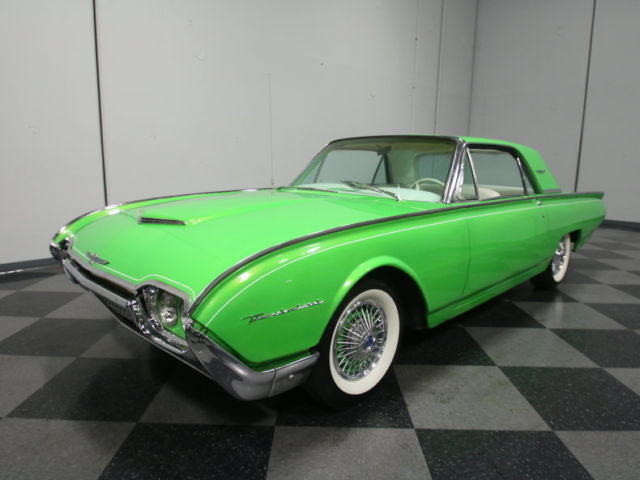 CUSTOM PAINT & INTERIOR, BIG BLOCK 390 V8, AUTO, PWR STEERING/BRAKES, SLICK! 1962 Ford Thunderbird