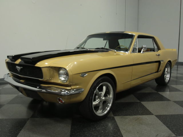 CUSTOM PAINT SCHEME/INTERIOR, STRONG 302 V8, 4 BBL, AUTO, DUALS, 17" RIDLERS!! 1965 Ford Mustang