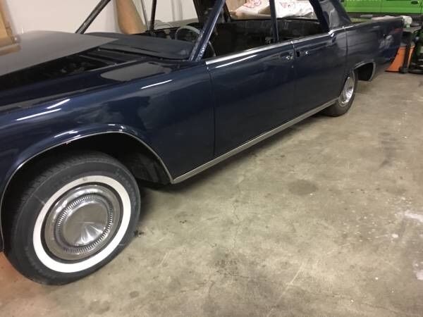 Custom project car.1964 Lincoln Continental custom Blue all body and paint done 1964 Lincoln Continental