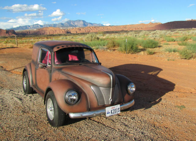 Custom Rat Rod Volkswagen 1940's Panel Delivery Wagon Beach Party Bug L@@K 1974 Volkswagen Beetle - Classic