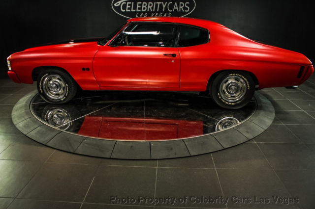 1971 Chevrolet Chevelle Custom Red matte wrap - photo 2