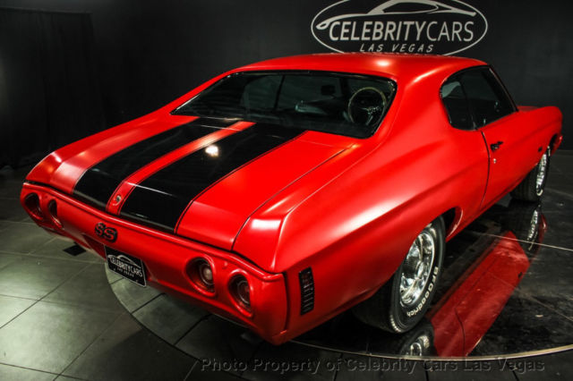 1971 Chevrolet Chevelle Custom Red matte wrap - photo 5