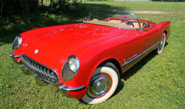 CUSTOM RESTOMOD ROADSTER WITH SOFT TOP POWER STEERING POWER BRAKES 350 V8 OFFERS 1953 Chevrolet Corvette ROADSTER