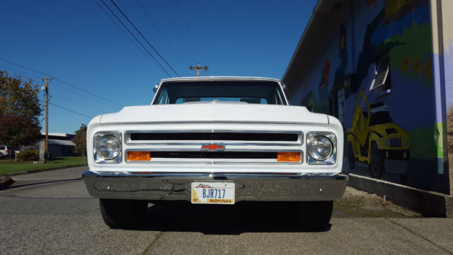 Custom Short Bed Frame Off Restoration In Show Condition 1969 Chevrolet C-10 CE149S827959