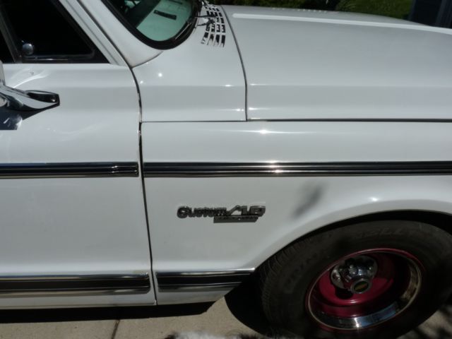 1972 Chevrolet C-10 White - photo 8