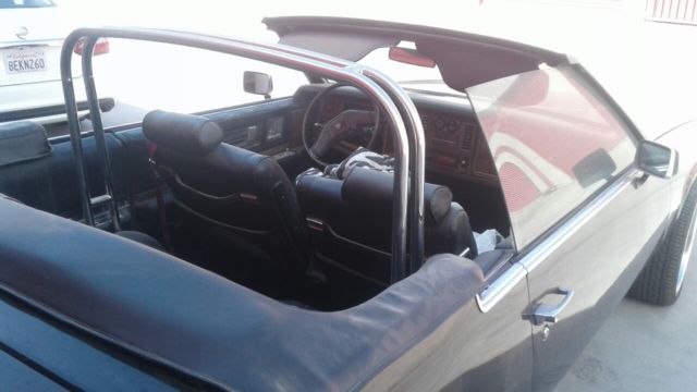 1979 Cadillac Eldorado Black, Convertable, Cust Wheels - photo 4