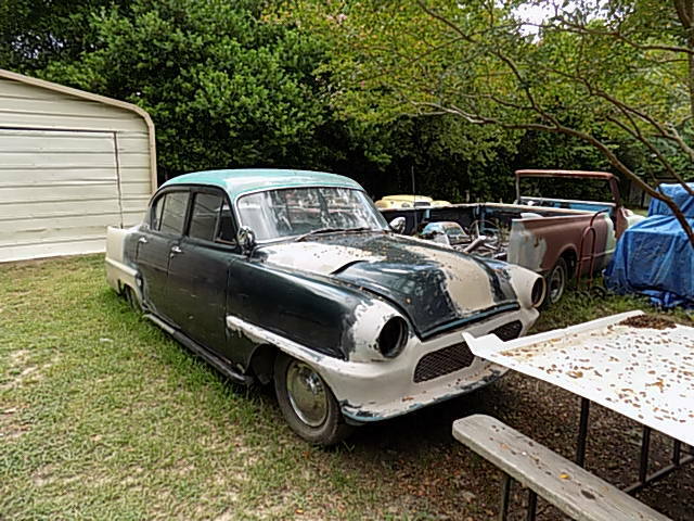 Customized-work in progress running project original flathead 6 engine/ 3 speed 1953 Plymouth Cranbrook Cranbrook
