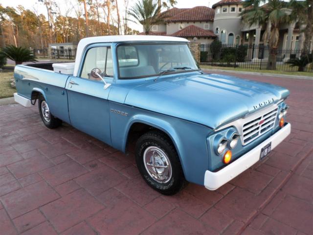 D100 Sweptline: 6 Cyl, 3 Spd, New Interior, New Tires, Barden Bumper, Toolbox! 1964 Dodge Other Pickups NO RESERVE!