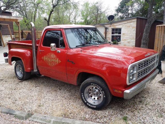 D150 Little Red Express 1979 Dodge Other Pickups