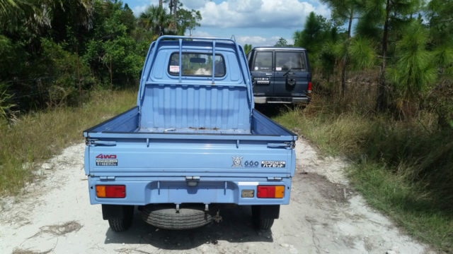 1990 Daihatsu Hijet 4wd Pick Up Mini Truck 2 Door 4wd Mini Truck - photo 4