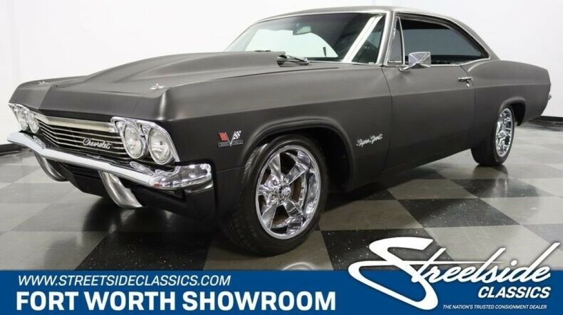 Dark and Sinister! Strong 402 Big Block, Auto, Pwr Steer, Pwr Brakes w/ Frt Disc 1965 Chevrolet Impala