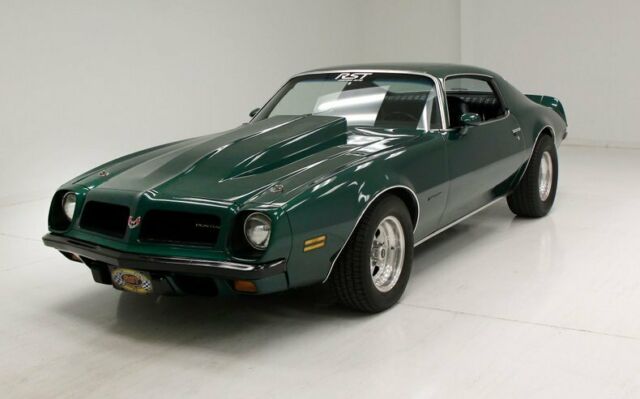 Dark Green Metallic/455ci V8 3-Speed TH400/Weld Prostar Wheels 1974 Pontiac Firebird Formula 455