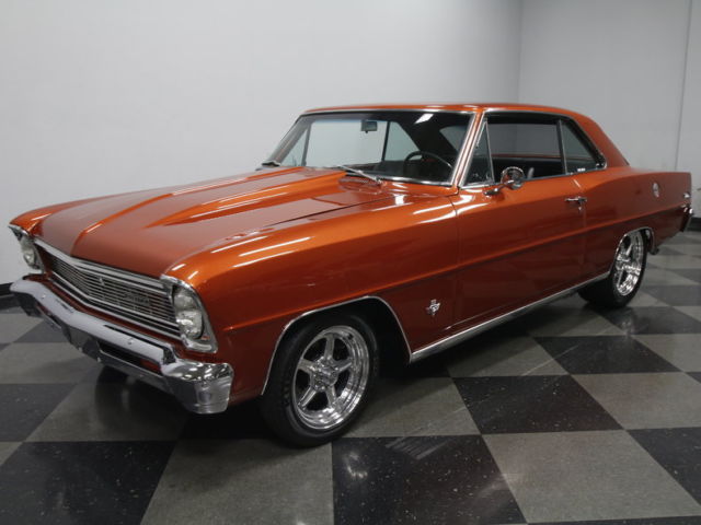 DART STROKER 385 V8, 425 HP, TH350, FRONT DISCS, VERY CLEAN, GREAT LINES & PAINT 1966 Chevrolet Nova