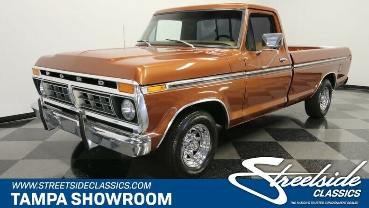 DATE CODE CORRECT 302 V8 AUTO P/S P/B FRONT DISC GORGEOUS PAINT NICE BUILD 1977 Ford F-100