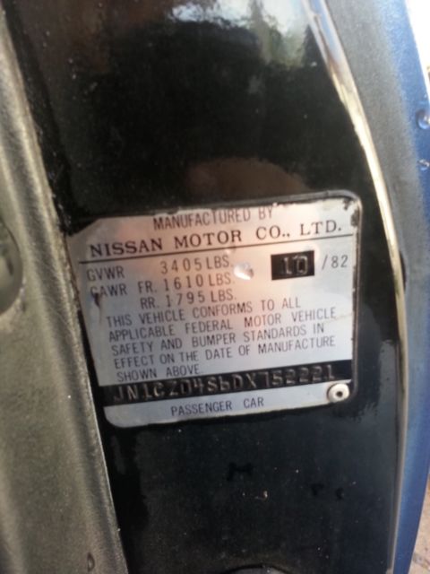1983 Datsun Z-Series - photo 11