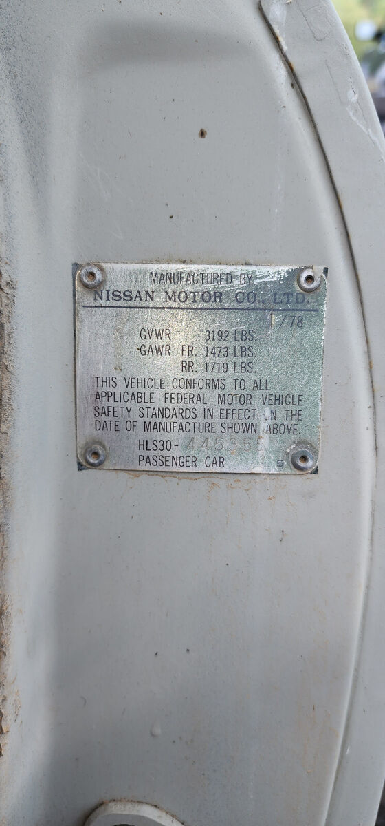 1978 Datsun Z-Series - photo 7