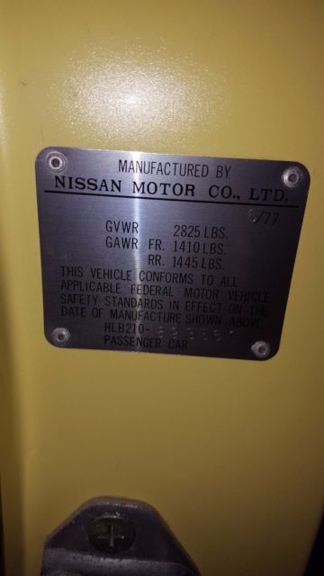 1977 Datsun Other B210 - photo 8