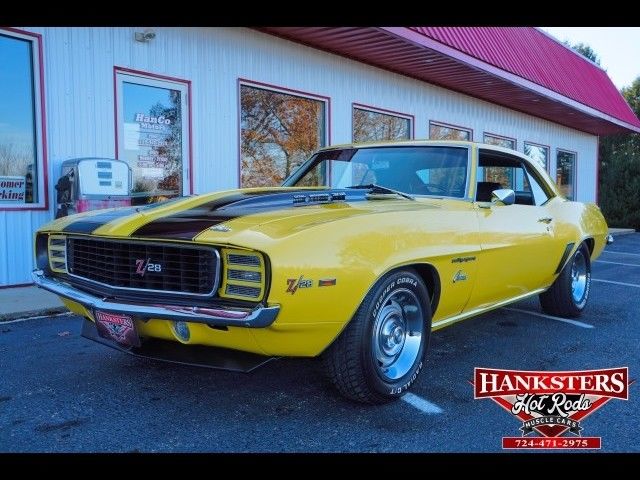 Daytona Yellow Chevrolet Camaro with 95,814 Miles available now! 1969 Chevrolet Camaro RS/Z28 Style