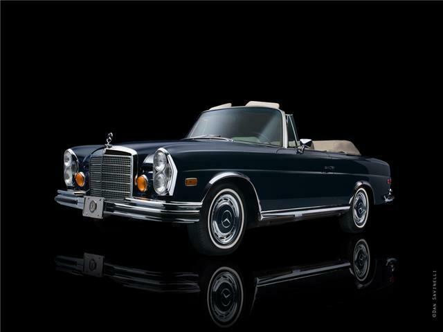 DB 904 Dark Blue Mercedes-Benz 380SE with 78,000 Miles available now! 1971 Mercedes-Benz 380SE 3.5 Cabriolet